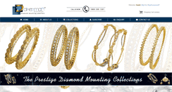 Desktop Screenshot of dheemandiamonds.com